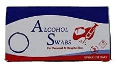 RXSHOPY Alcohol Swabs Pack of 100 Pcs(100 Units)