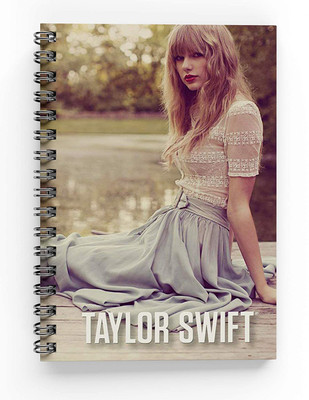 craft maniacs TAYLOR SWIFT COLLECTION A5 Diary RULED 160 Pages(Multicolor)