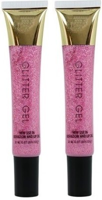 ADJD WATER PROF & LONG LASTING GEL GLITTER TUBE PINK COLOR EYE SHADOW 44 g(PINK)