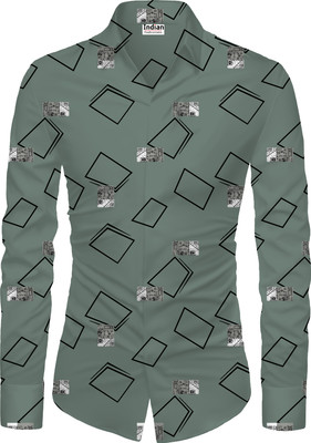 JS Clothing Mart Viscose Rayon Printed Shirt Fabric