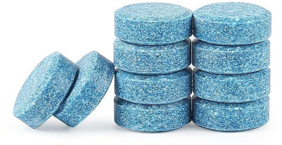 Quickty Home Office glass cleaning Detergent Effervescent Tablets Washer Window Windshield Cleaner Glass Wash Cleaning Compact Concentrated Tools(10 x 1.75 g)