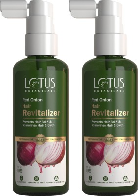 Lotus Botanicals Red Onion Hair Revitalizer - 100ml ( Pack Of 2 )(200 ml)