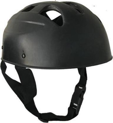 Rakso Multipurpose Sports Helmet For Skating, Cycling Adjustable Straps Helmet, (Black) Cycling Helmet(Black)