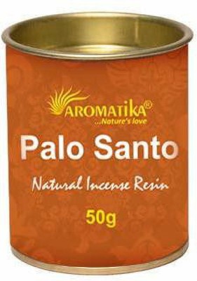 AROMATIKA Palo Santo Incense Resin 50g Jar Exotic & fresh fragrance.(50, Set of 1)