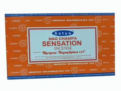 Quickcollection Satya Nag Champa Sensation Masala Agarbatti Incense Stick Pack of 6 Long Lasting Fragrance (90 Units)(90, Set of 6)