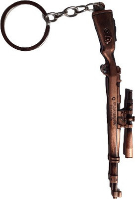 SHREE Pub g sniper kar 98 k ,8x zoom locked key chain Key Chain