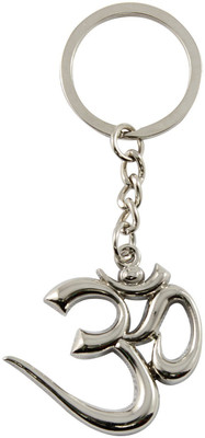 Meeko.com OM Stainless Steel Design Metallic Key Ring 01 Key Chain