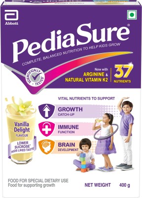 Pediasure Vanilla Delight Flavor Nutrition Drink(400 g, Vanilla Flavored)