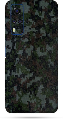 Jeeva Creation Vivo Y51A, vivo y51a Mobile Skin(Ultra Super Digital Camouflage Skin With matte finish, Digital Camouflage skin)