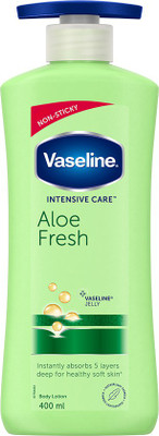 20% OFF on Vaseline Intensive Care Aloe Fresh Body Lotion(400 ml) 20% OFF on Vaseline Intensive Care Aloe Fresh Body Lotion(400 ml)