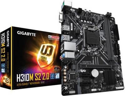 GIGABYTE H310M S2 2.0 Motherboard  (Black)