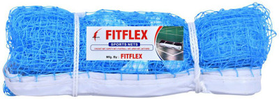 FitFlex NYLON BADMINTON NET ( BLUE ) Badminton Net(Blue, White)