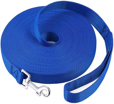 ALCAZAR Dog Belt Nylon Long Leash Dog Training Blue 3M/10 Feet Lengthy Dog Leash(Medium, Blue)