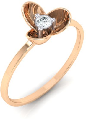 Diamtrendz Jewels Real Diamond Ring 18kt Diamond Rose Gold ring