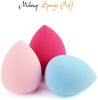 lukaf Set Of 3 Make up Cosmetic Sponge Puff