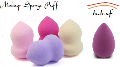 lukaf Set Of 5 Make up Cosmetic Sponge Puff