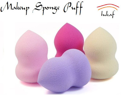 lukaf Set Of 4 Make up Cosmetic Sponge Puff