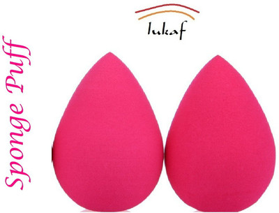lukaf Beauty Makeup And Foundation Sponge Set of 2