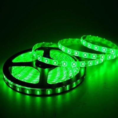 MADHAV ENTERPRISES 120 LEDs 4.98 m Green Steady Strip Rice Lights(Pack of 1)