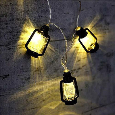 K D ENTERPRISE 16 LEDs 0.18 m Yellow Steady Lantern Rice Lights(Pack of 1)