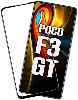 GDBUY Edge To Edge Tempered Glass for Poco F3 GT, Poco F3, MI Poco F3 GT(Pack of 1)