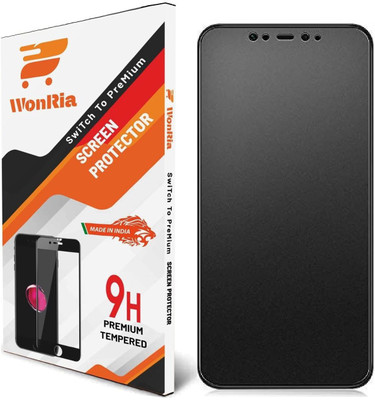 WonRia Edge To Edge Tempered Glass for iphone X Matte Screen Guard(Pack of 1)