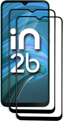 VAlight Edge To Edge Tempered Glass for Micromax IN 2B(Pack of 2)