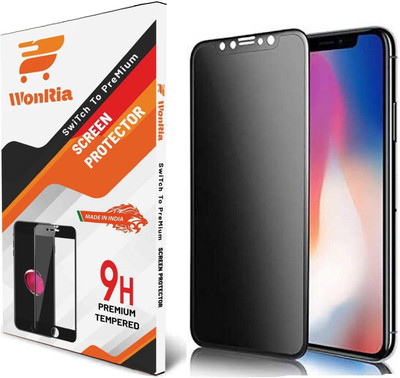 WonRia Edge To Edge Tempered Glass for iphone 12 pro, iphone 12(Pack of 1)