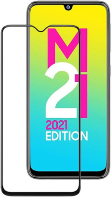 TESPARK Edge To Edge Tempered Glass for SAMSUNG GALAXY M21 2021 EDITION(Pack of 1)