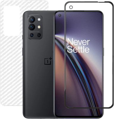 HOBBYTRONICS Front and Back Screen Guard for OnePlus 9R(Pack of 1)