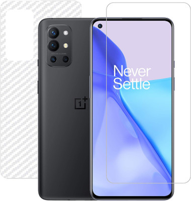 HOBBYTRONICS Front and Back Screen Guard for OnePlus 9R(Pack of 2)