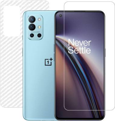 HOBBYTRONICS Front and Back Screen Guard for OnePlus 9R(Pack of 2)