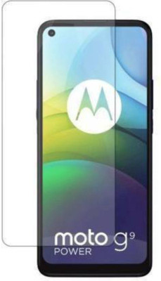 MMJ Tempered Glass Guard for Motorola G9 Power(Pack of 1)