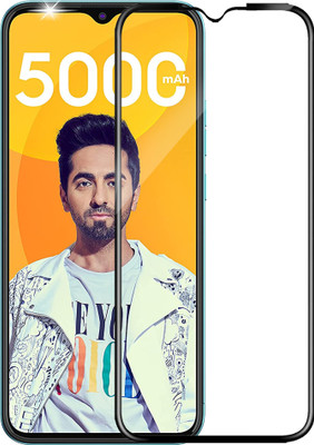 Knotyy Edge To Edge Tempered Glass for Tecno Spark Go 2021, Tecno Spark Go 2020(Pack of 1)