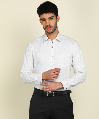 71% OFF on ARROW Men Printed Formal White, Grey Shirt 71% OFF on ARROW Men Printed Formal White, Grey Shirt