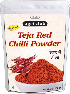 AGRI CLUB Teja Red Chilli Powder 450 g(450 g)