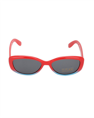 CARLTON LONDON Wrap-around Sunglasses(For Boys, Black)