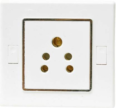 JELECTRICALS Modular Extension board With 6 Amp Socket 1  Socket Extension Boards(White, 2 m)