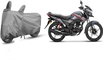 APKI APNI DUKAN Waterproof Two Wheeler Cover for Honda(CB Shine SP, Grey)