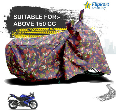 Flipkart SmartBuy Waterproof Two Wheeler Cover for Yamaha(YZF R15 V3.0, Multicolor)