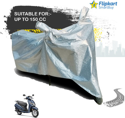 Flipkart SmartBuy Waterproof Two Wheeler Cover for Honda(Activa 125, Silver)