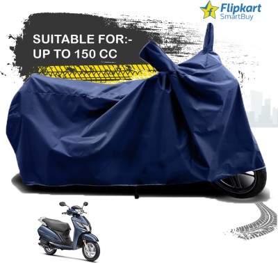 Flipkart SmartBuy Waterproof Two Wheeler Cover for Honda(Activa 125, Blue)