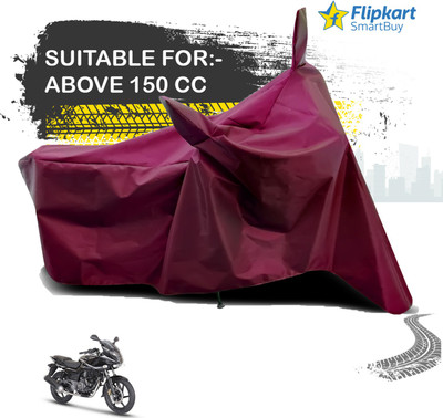 Flipkart SmartBuy Waterproof Two Wheeler Cover for Bajaj(Pulsar 220 DTS-i, Maroon)