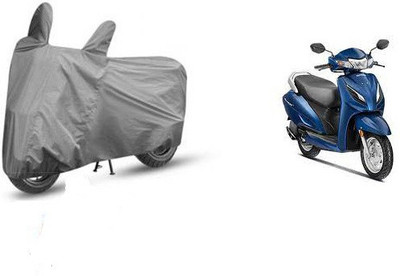 PRPaccessories Waterproof Two Wheeler Cover for Hero(Activa 6G, Grey)