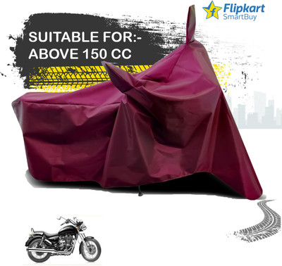 Flipkart SmartBuy Waterproof Two Wheeler Cover for Royal Enfield(Thunderbird 500, Maroon)