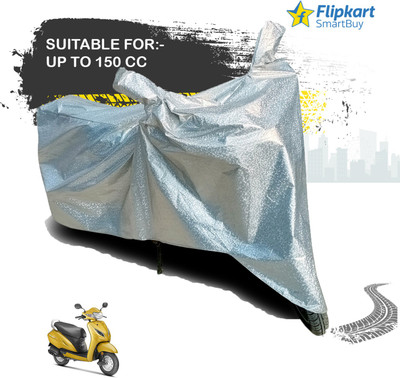 Flipkart SmartBuy Waterproof Two Wheeler Cover for Honda(Activa 5G, Silver)