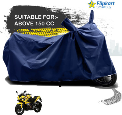 Flipkart SmartBuy Waterproof Two Wheeler Cover for Bajaj(Pulsar 200 NS DTS-i, Blue)