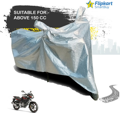 Flipkart SmartBuy Waterproof Two Wheeler Cover for Bajaj(Pulsar 180 DTS-i, Silver)
