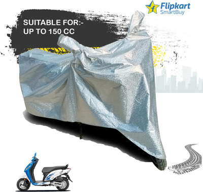 Flipkart SmartBuy Waterproof Two Wheeler Cover for Honda(Activa i, Silver)