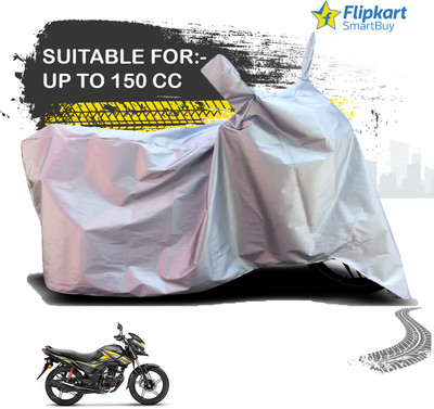 Flipkart SmartBuy Waterproof Two Wheeler Cover for Honda(CB Shine SP, Silver)